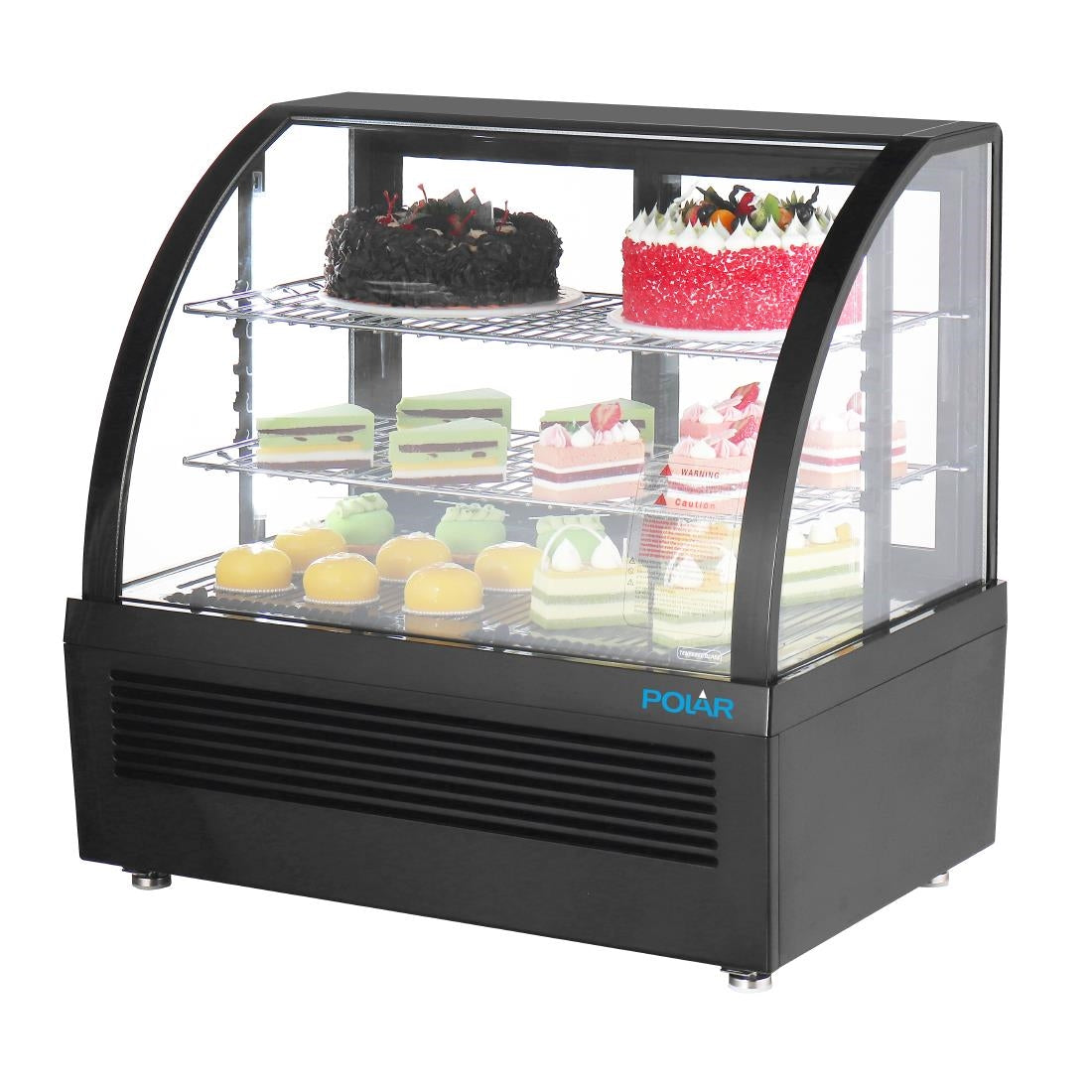 CU636 Polar C-Serie Tafelmodel Koelkast Zwart 100Ltr