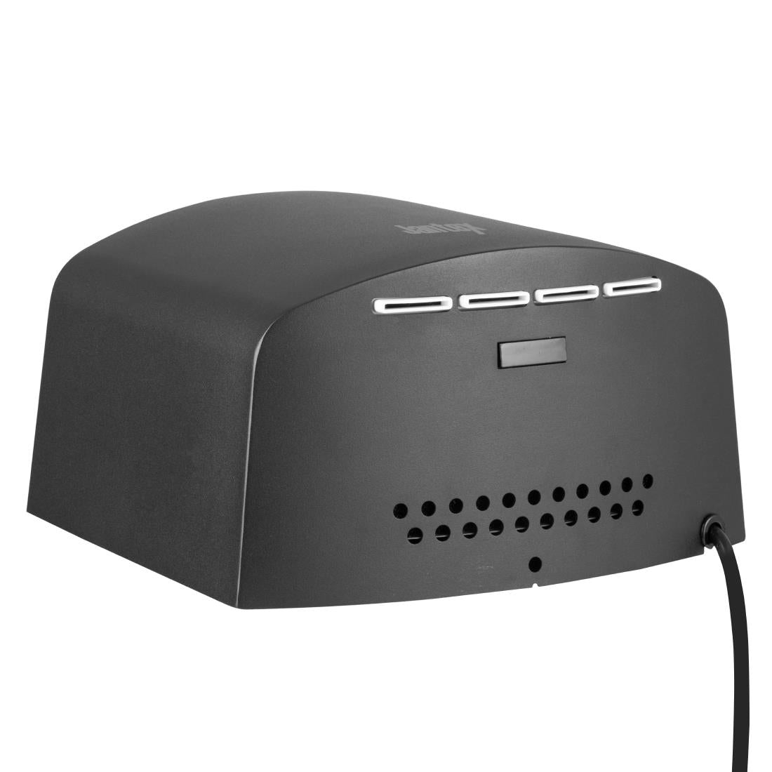 JB022 Jantex RVS Handdroger Zwart