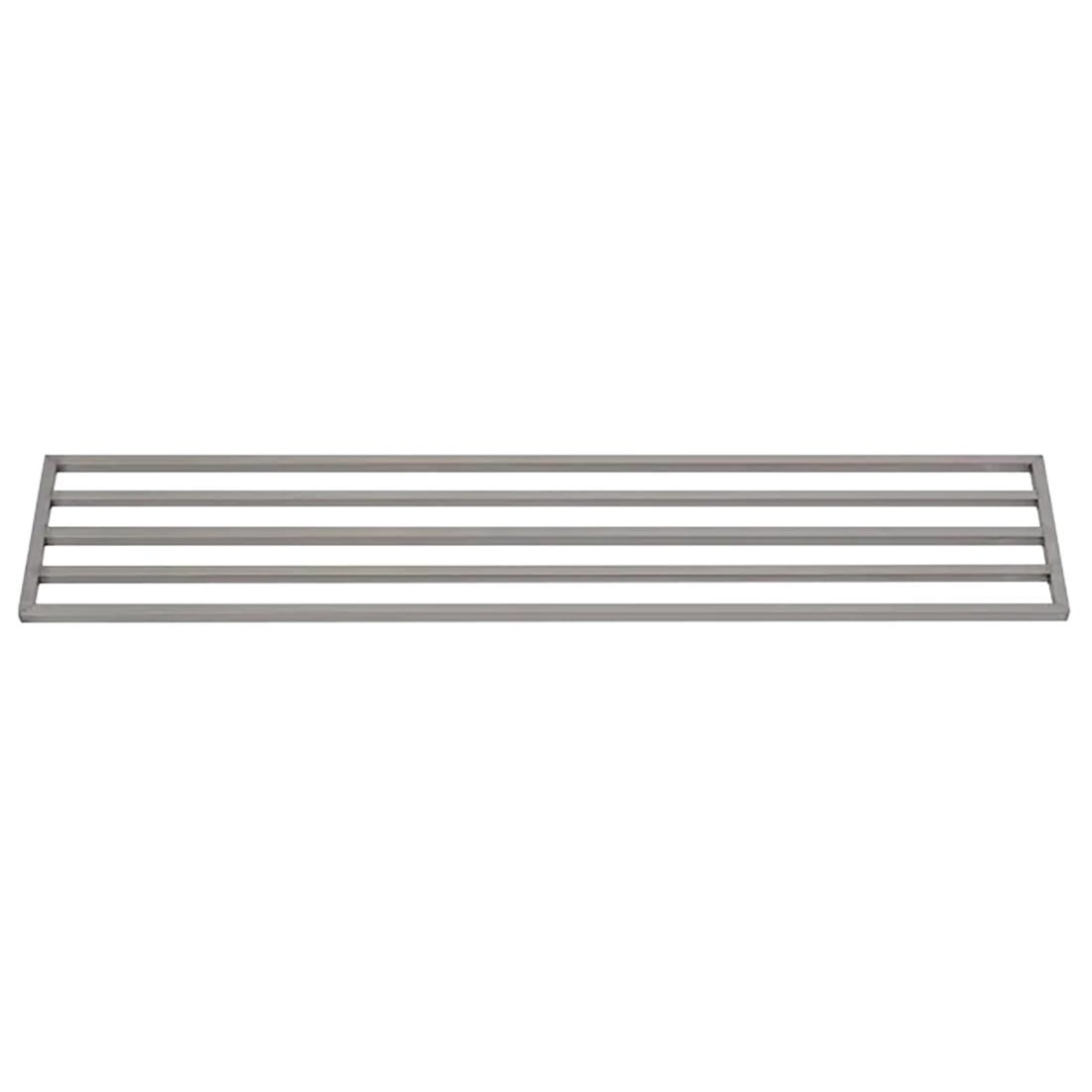 HZ775 Gastro-M complete wandrek 2 niveaus 140x40cm - complete montageset (excl. schroeven)