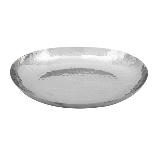 FU283 Olympia Gehamerde Ovale Schaal - 280x230mm
