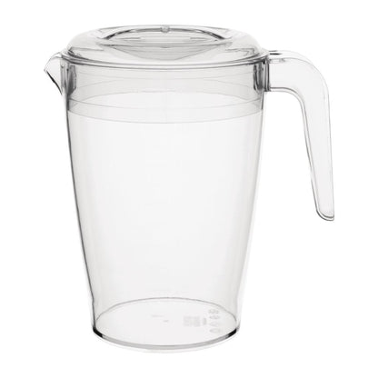 FB891 Olympia Kristallon deksel voor stapelbare polycarbonaat kan 1Ltr (6 stuks)