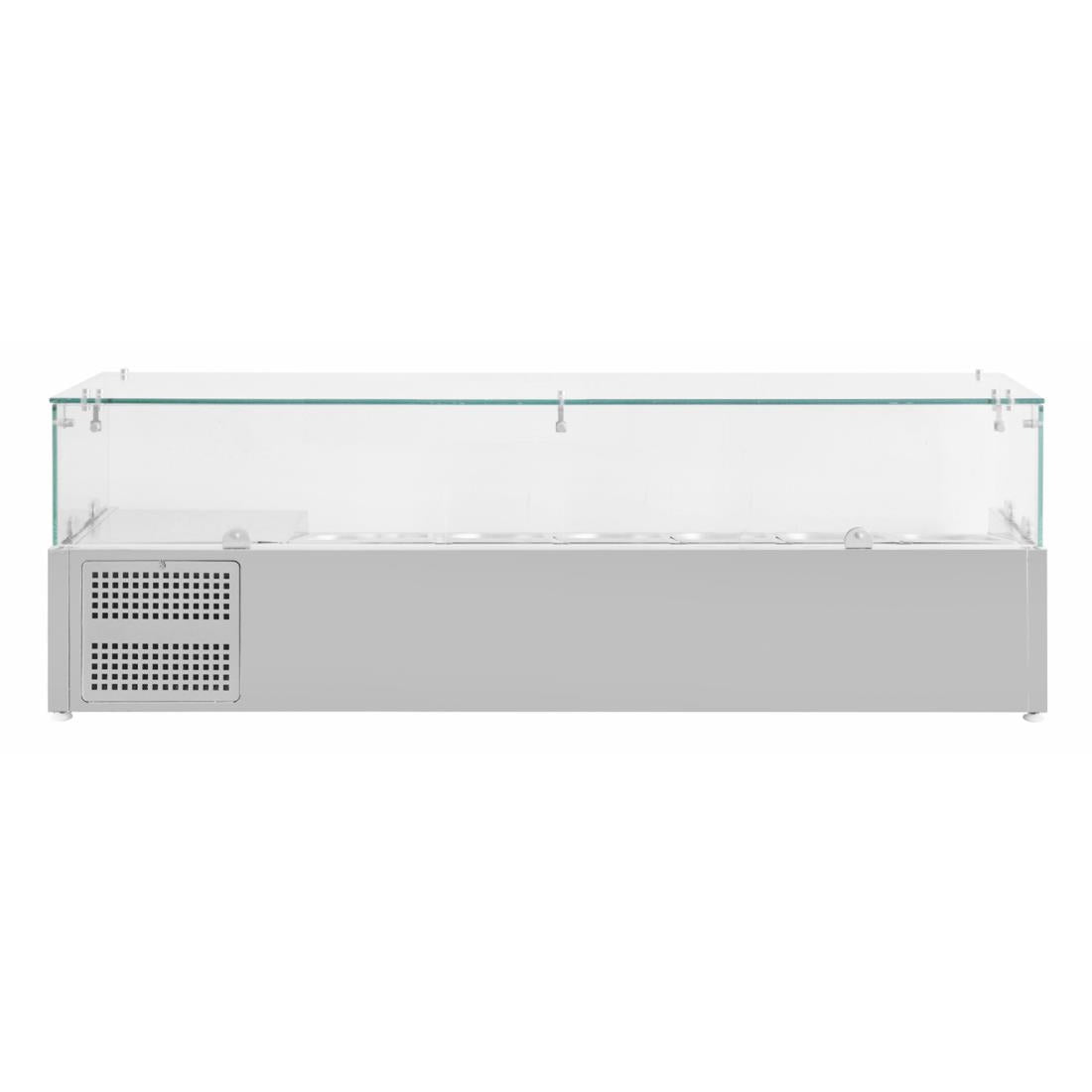 GD876 Polar G-serie opzetkoelvitrine 5x GN 1/3 en 1x GN 1/2
