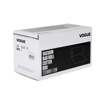 GF427 Vogue vacuümfolie op rol met dispenser 200mm x15m
