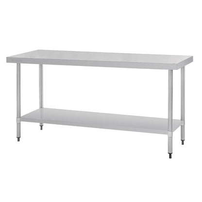 T378 Vogue RVS werktafel zonder achteropstand 90x180x60cm