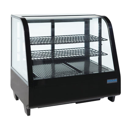 CC611 Polar C-serie koelvitrine 100L zwart