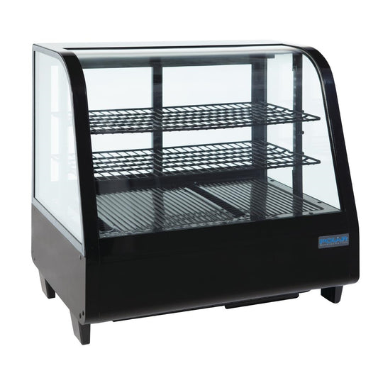 CC611 Polar C-serie koelvitrine 100L zwart