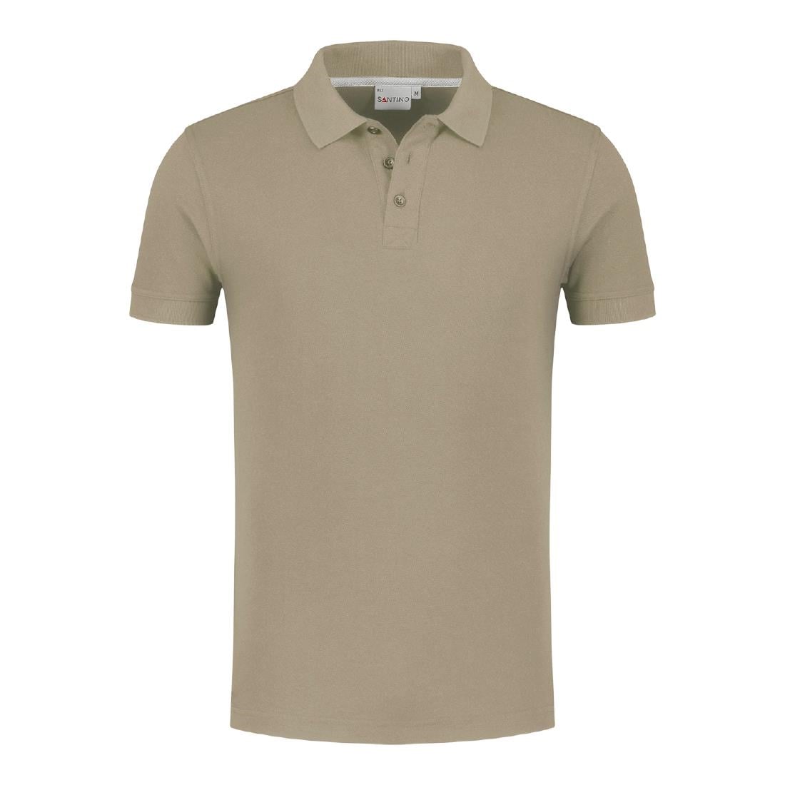 O8270-XS Santino Max Sahara poloshirt (met borduring) XS - leerjaar 3