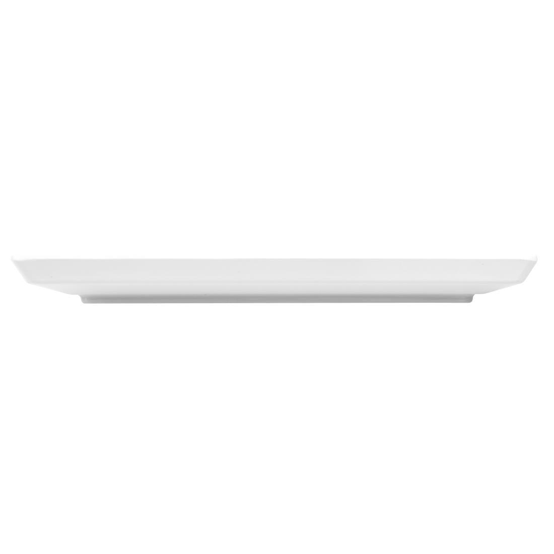 GF076 APS Float platte melamine schaal wit GN 1/2