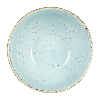 HC827 Churchill Stonecast ronde soepkommen blauw 13,2cm (12 stuks)