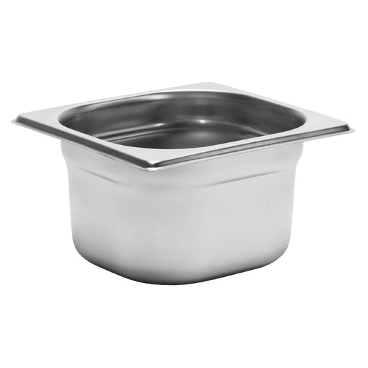 GR703 Gastro M RVS GN 1/6 bak 10cm diep
