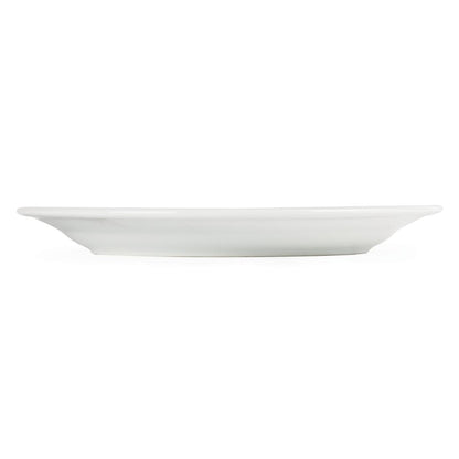 CB480 Olympia Whiteware Borden Met Brede Rand 23cm (12 Stuks)