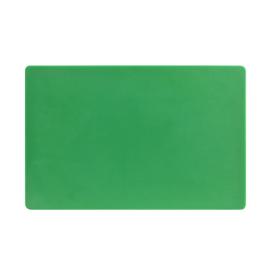 DM006 Hygiplas LDPE extra dikke snijplank groen 450x300x20mm