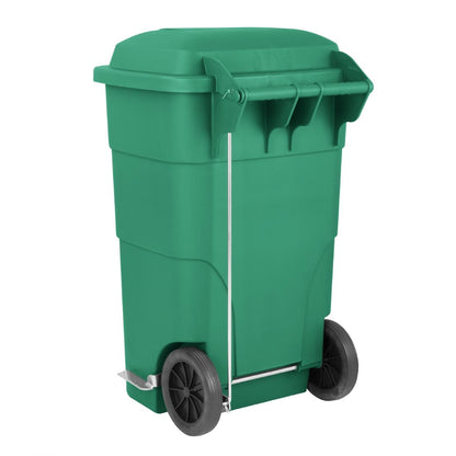 HC924 Jantex 120Ltr Container Met Voetpedaal Groen
