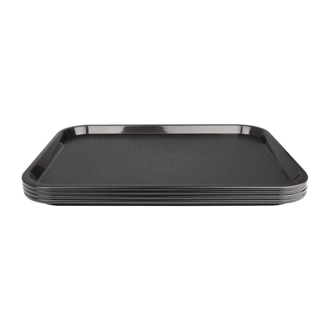 P501 Olympia Kristallon polypropyleen dienblad zwart 305x415mm