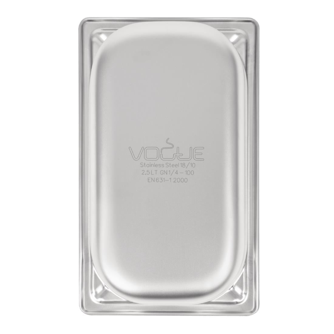 DW447 Vogue RVS GN 1/4 bak 100mm