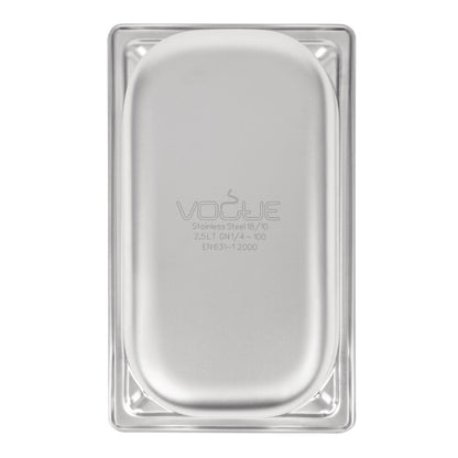 DW447 Vogue RVS GN 1/4 bak 100mm