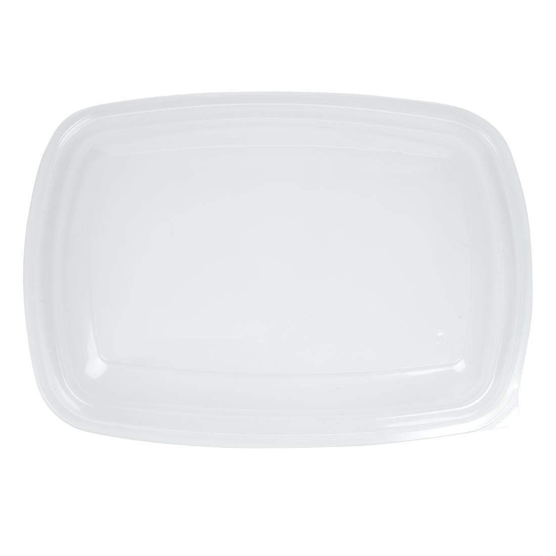 DW785 Fastpac deksels voor grote rechthoekige voedseldozen 1350ml (150 stuks)