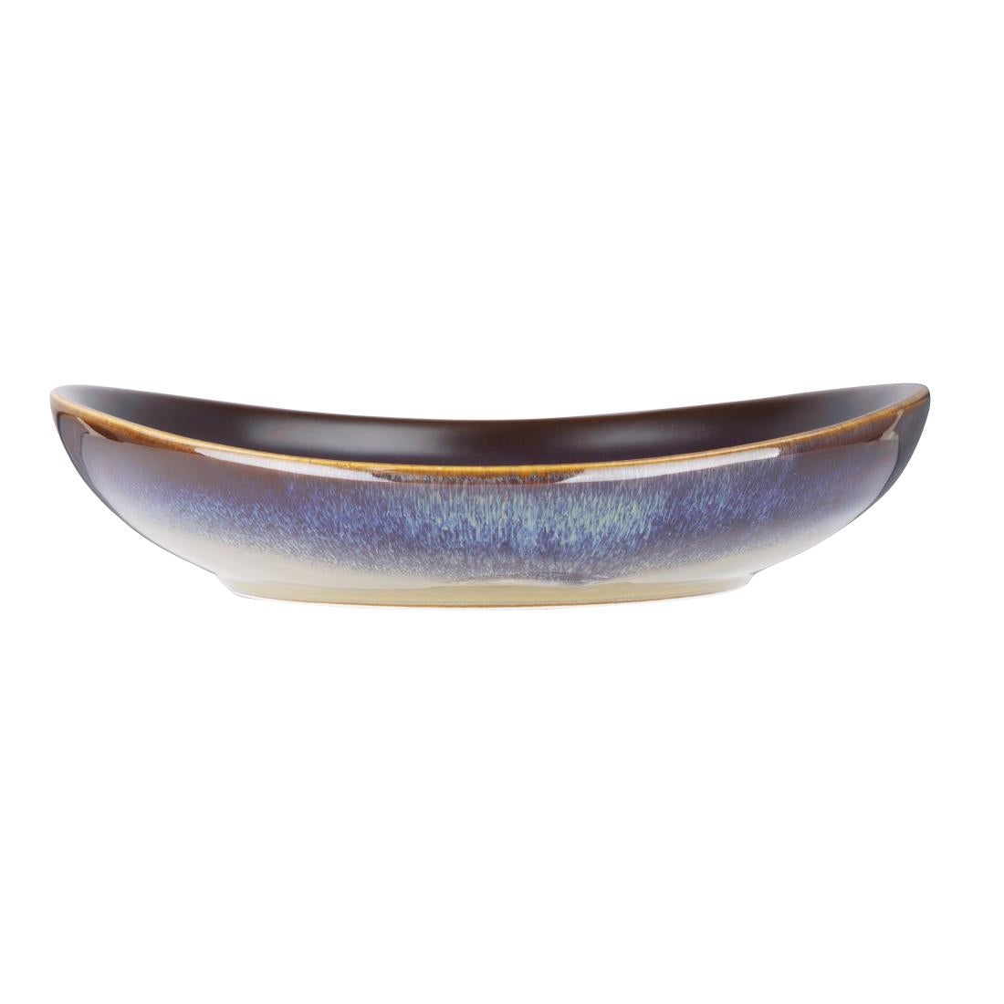 DZ698 Olympia Birch Aubergine Brede Schalen 205mm (6 stuks)