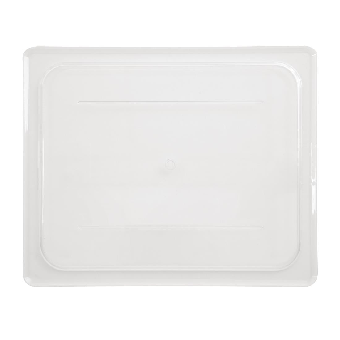 DC663 Cambro transparant polycarbonaat deksel GN 1/2