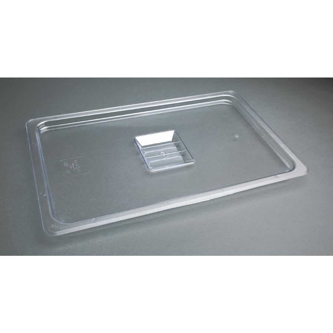 U244 Vogue polycarbonaat 1/1 gastronorm deksel helder