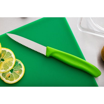 CP841 Victorinox gekarteld schilmesje groen 8cm