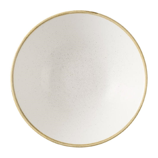 HX017 Churchill Stonecast Barley White Diepe Coupe Kom 19.1cm (6 stuks)