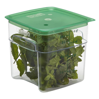 CU137 Cambro FreshPro Camsquare voedselbewaarbak 3,8Ltr