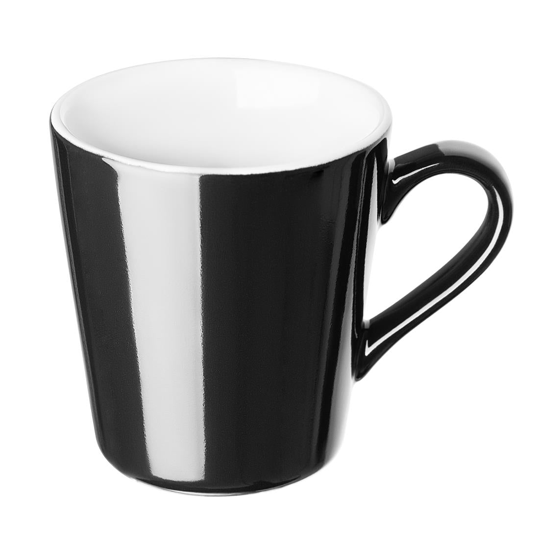 CU961 Olympia koffiekop zwart - 170ml (12 stuks)