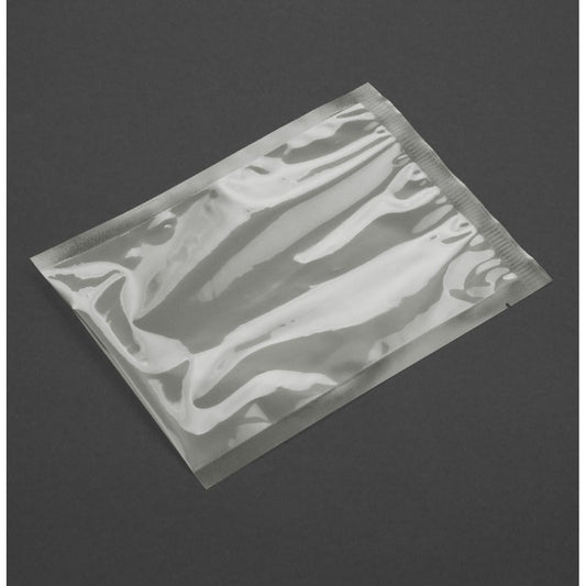AT105 Vogue Composteerbare Geëmbosseerde Vacuümverpakkingszakken 200x300mm (50 stuks)