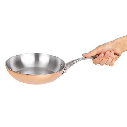 CM678 Vogue Triwall koperen inductie koekenpan 20cm