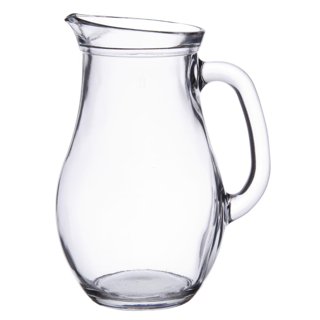 E069 Utopia Bistro glazen kannen 1L (6 stuks)