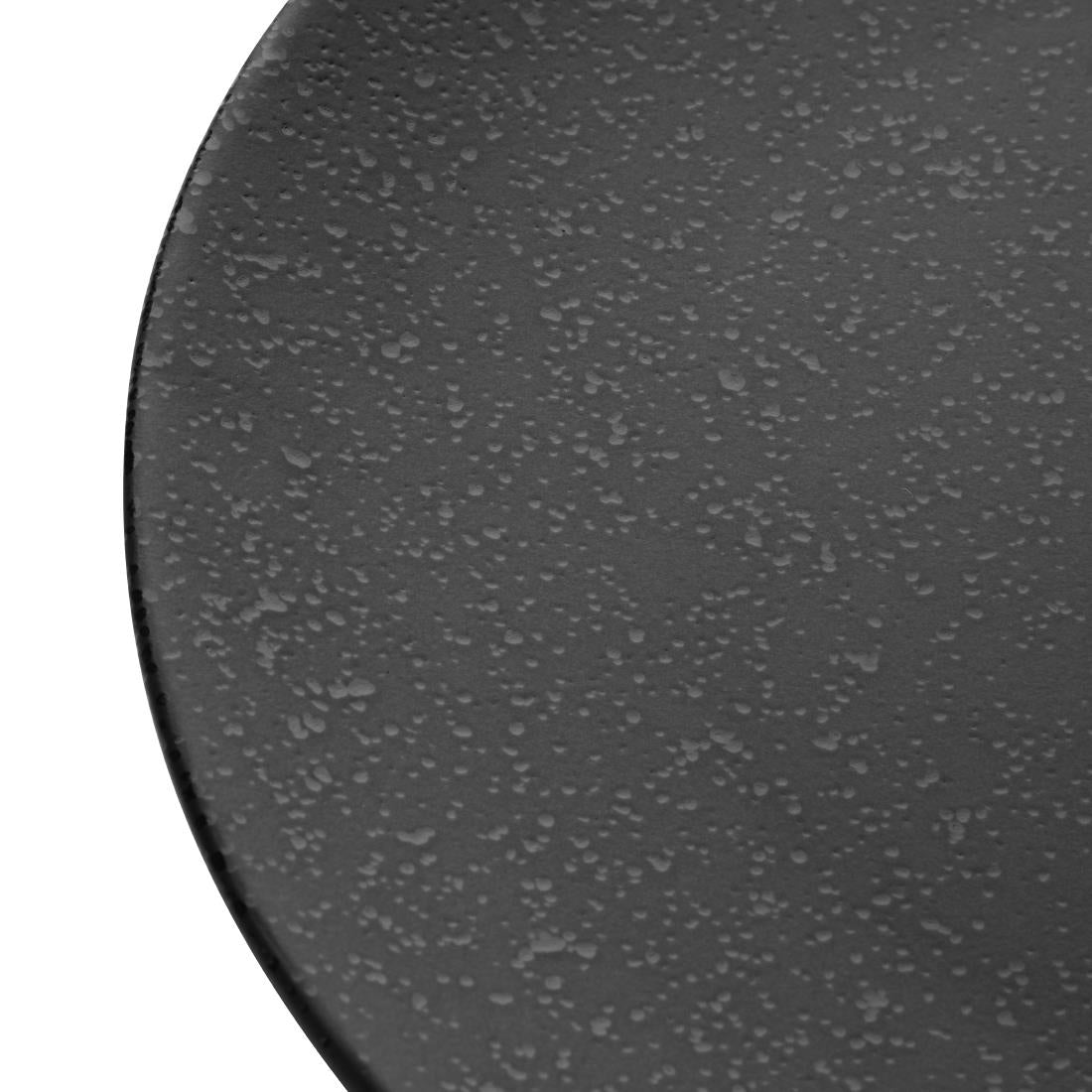 DR087 Olympia Fusion Ronde Borden 20,3cm Zwart (6 Stuks)