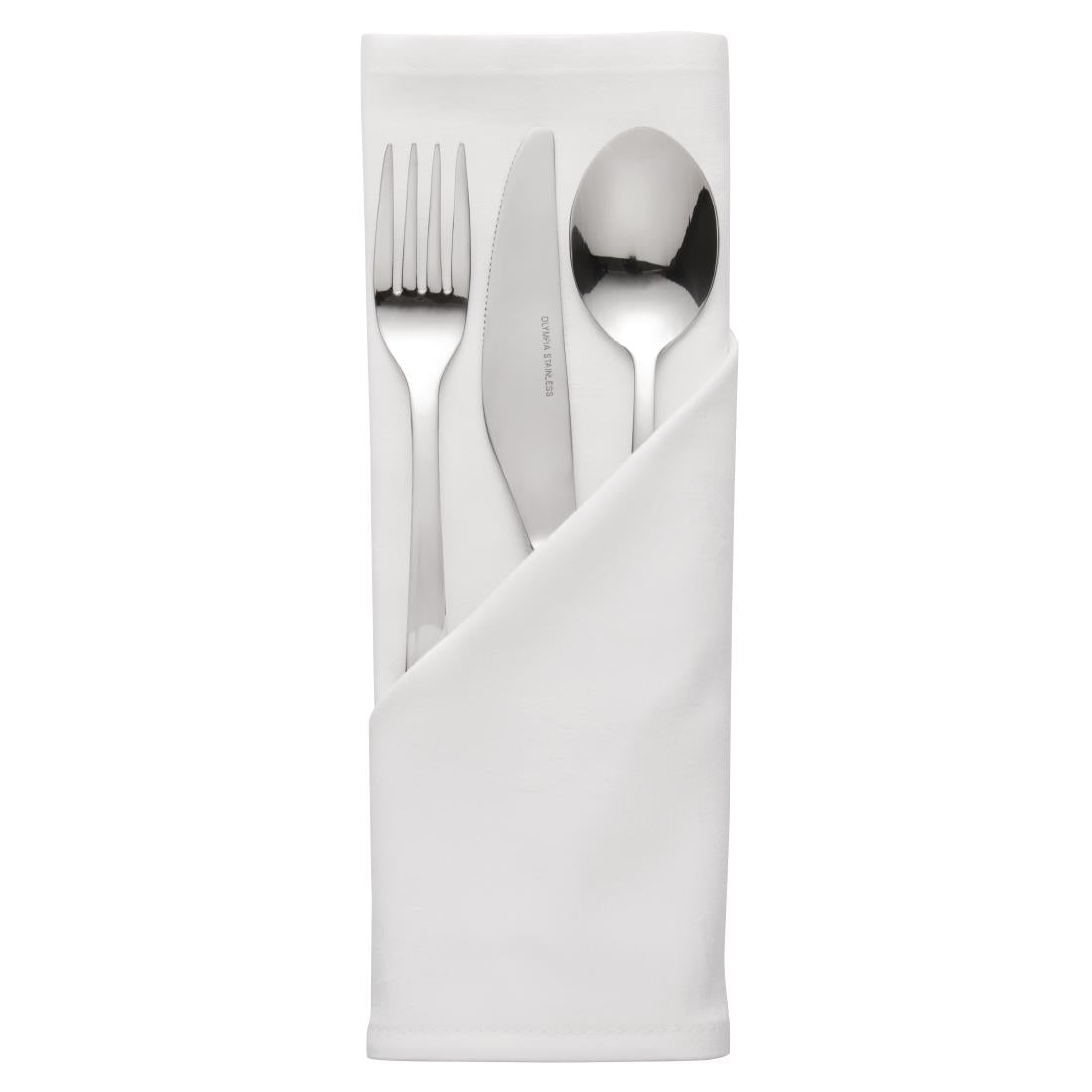 HB560 Mitre Essentials Ocassions servet wit 51x51cm (10 stuks)