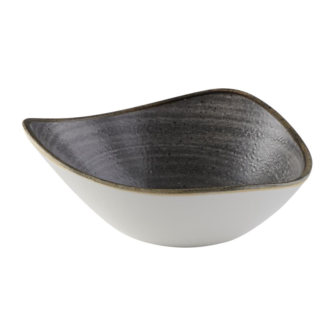 FS845 Churchill Stonecast Raw Lotus Black Schalen 178mm (12 stuks)
