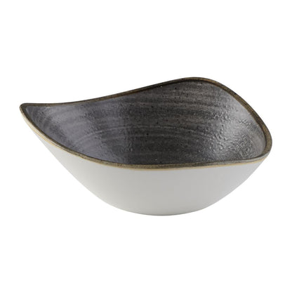 FS845 Churchill Stonecast Raw Lotus Black Schalen 178mm (12 stuks)