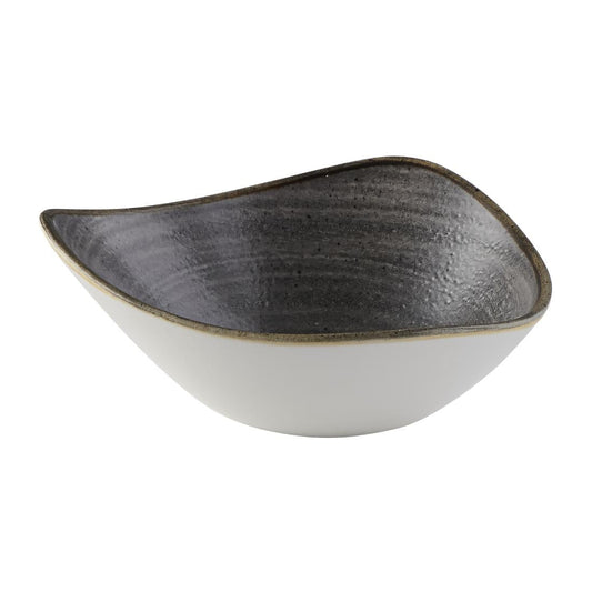 FS845 Churchill Stonecast Raw Lotus Black Schalen 178mm (12 stuks)