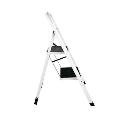 F018 Vogue opklapbaar trapje met 2 treden