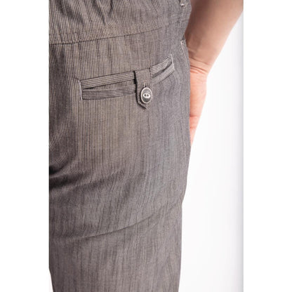 BB300-S Chef Works Urban Jogger 257 koksbroek zwart-wit fijn gestreept S