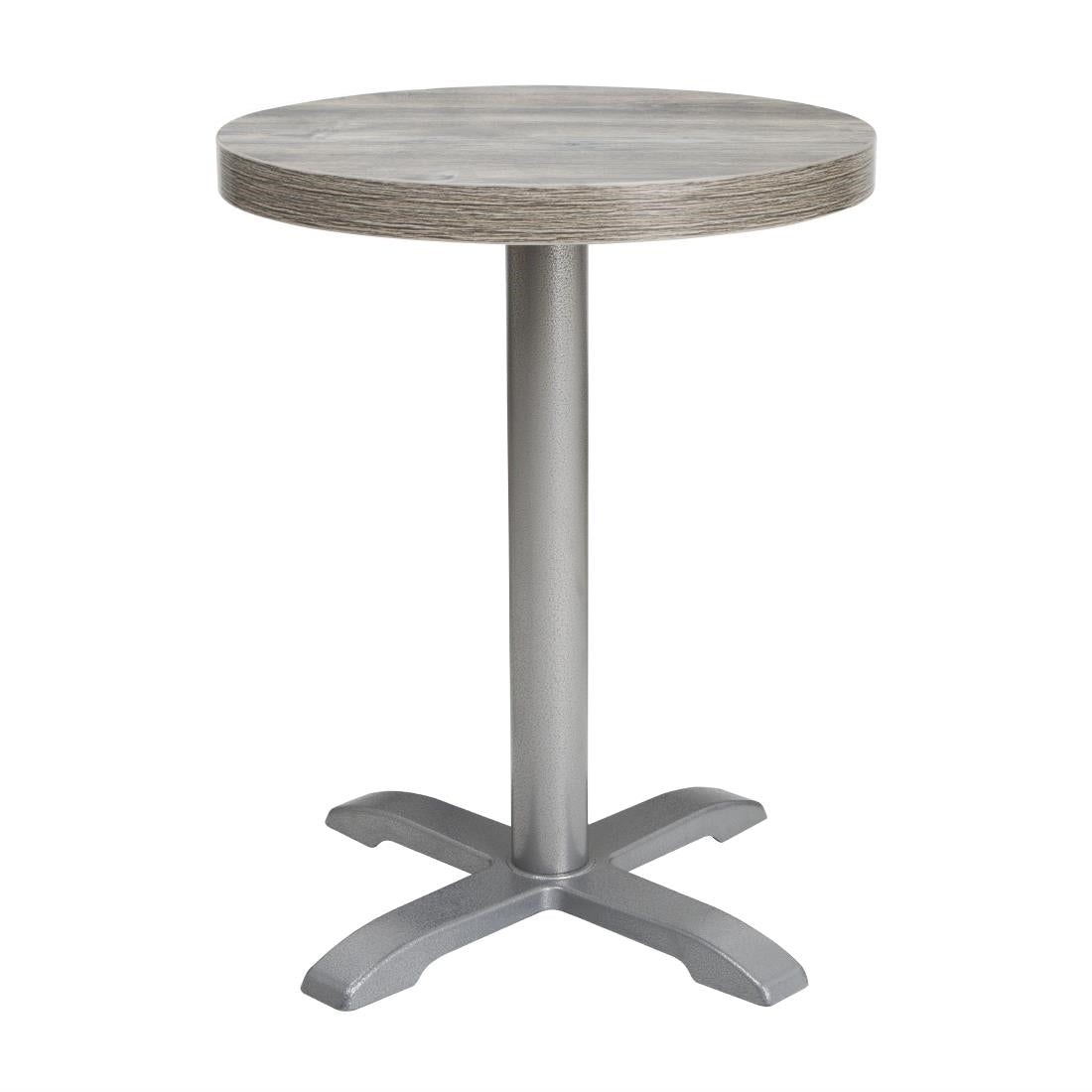 FT292 Bolero rond melamine tafelblad essenhout effect voorgeboord 60cm