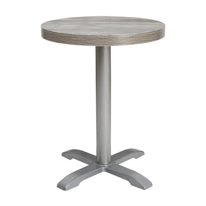 FT292 Bolero rond melamine tafelblad essenhout effect voorgeboord 60cm