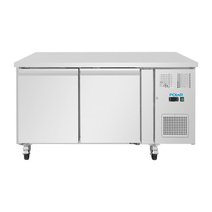 UA083 Polar U-serie 2-deurs counter met euronorm opslag 427Ltr