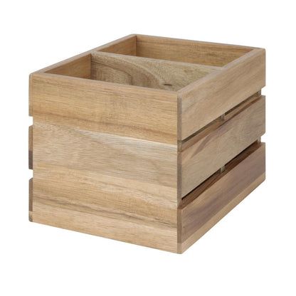 HX387 Olympia Tafelorganisator Acaciahout 210x160x150mm