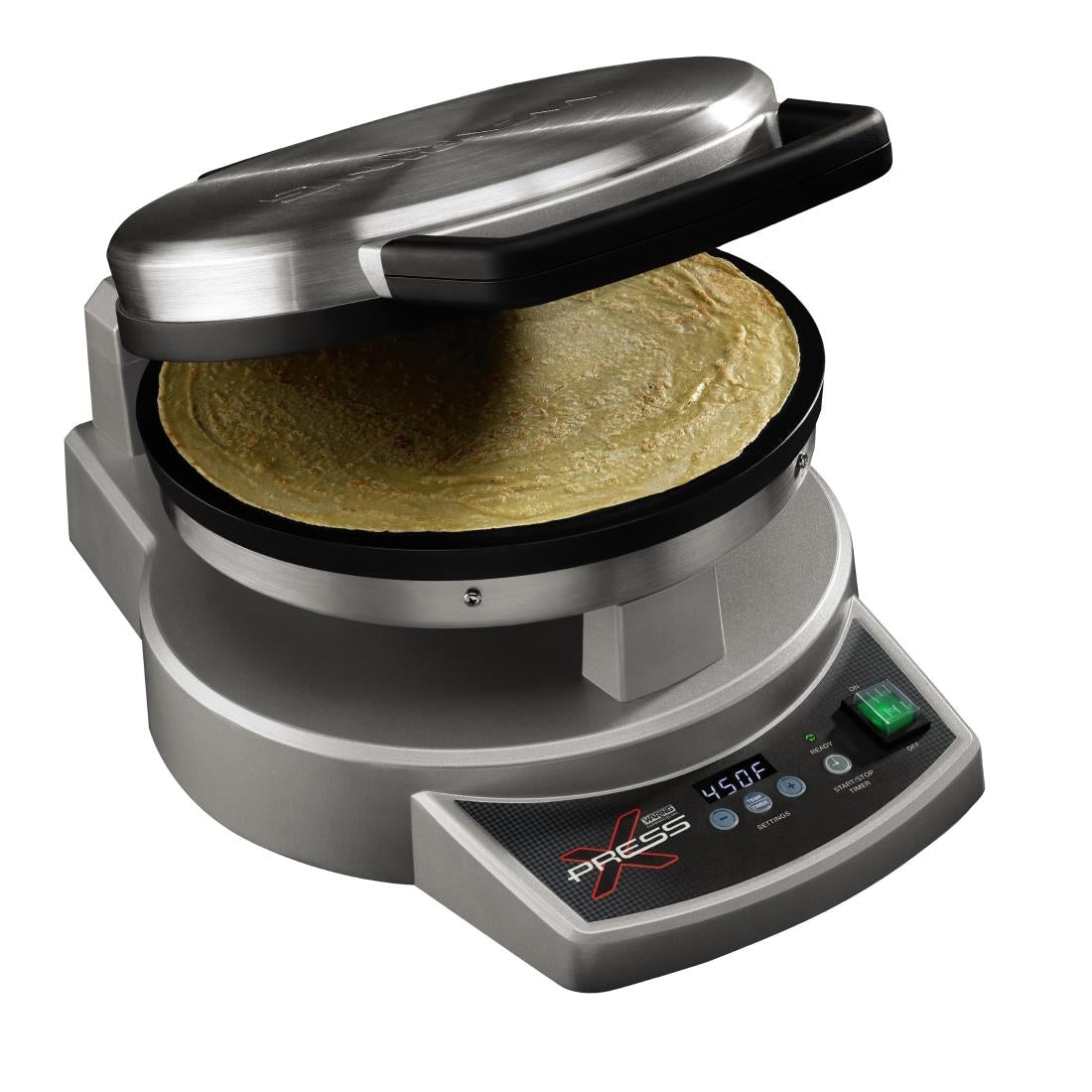 CJ749 Waring Commercial Xpress Multipurpose Crepe Maker Wsc300Ck