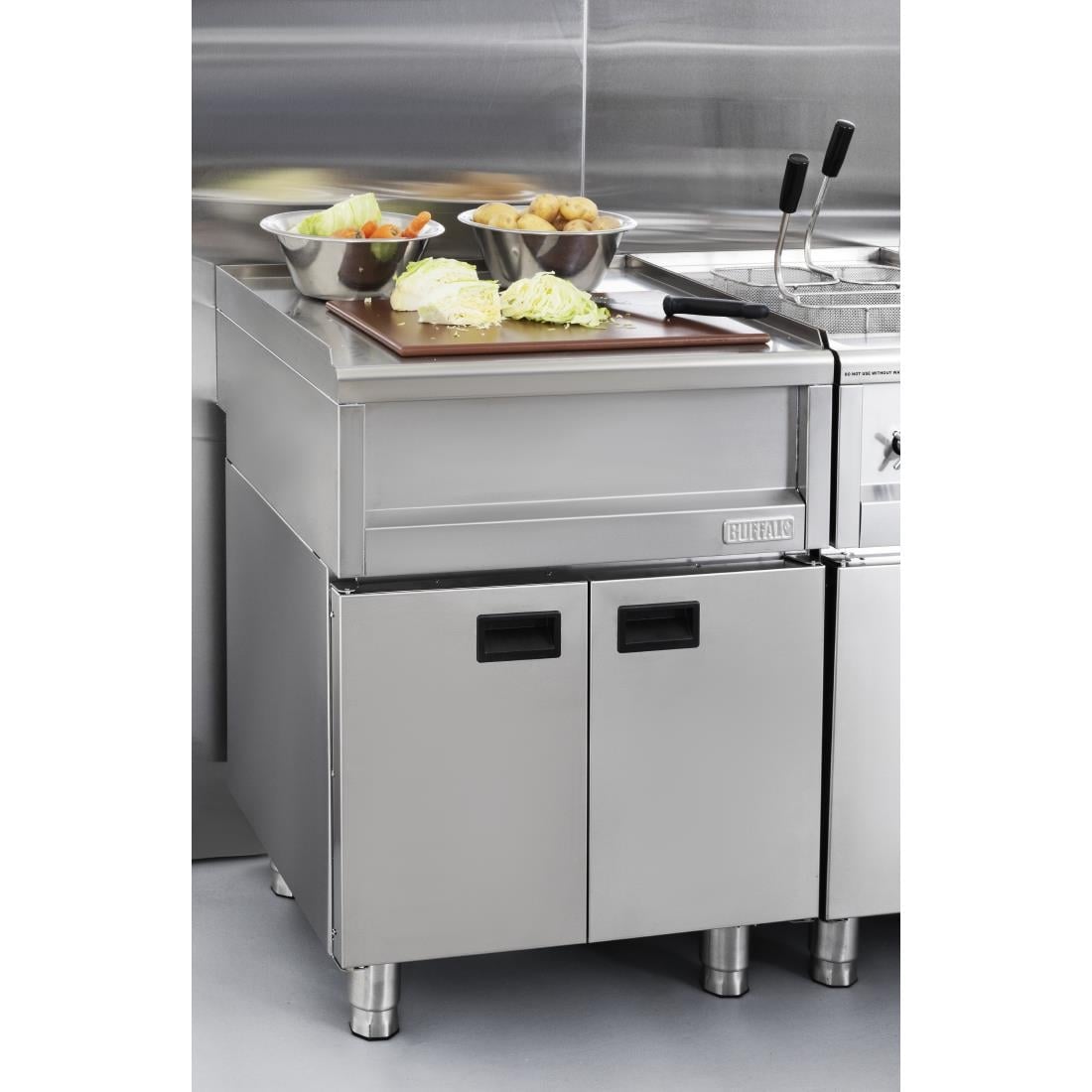 CU482 Buffalo 600 Serie Neutraal Werkblad 600mm