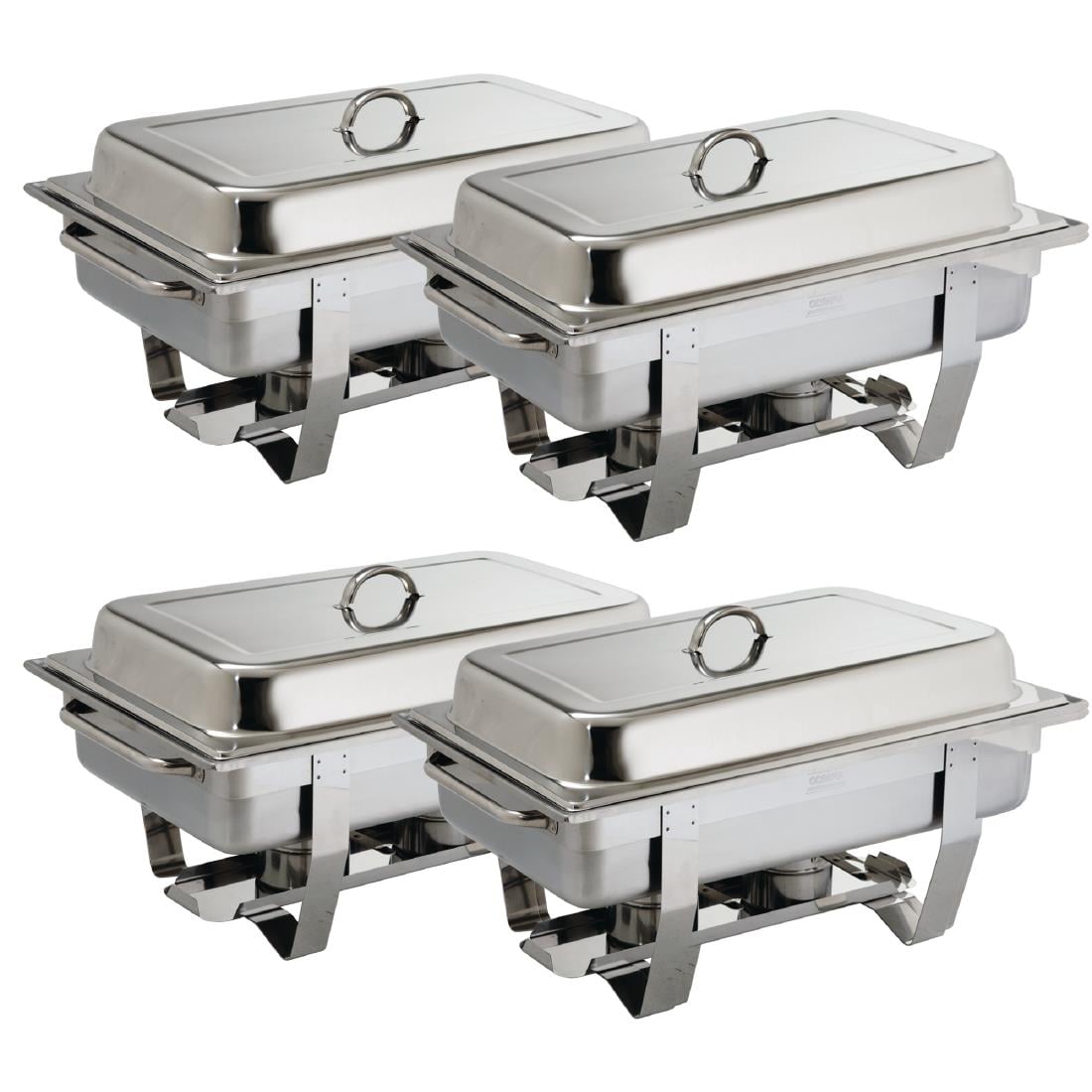 S299 Olympia Milan chafing dish set GN 1/1 (4 stuks)