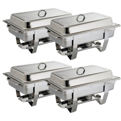 S299 Olympia Milan chafing dish set GN 1/1 (4 stuks)