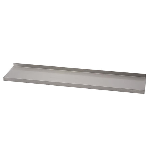 GN189 Gastro M RVS wandplank zonder steunen 200x40cm