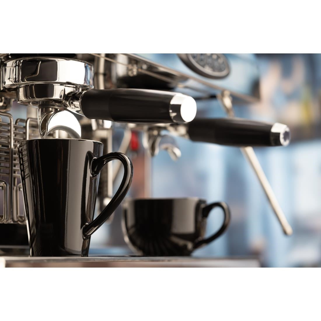 CU957 Olympia cafe latte cup zwart - 340ml 11.5fl oz (12 stuks)