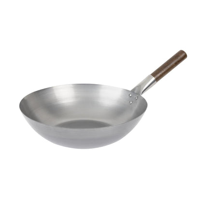 GJ494 London Wok wok met platte bodem 33cm