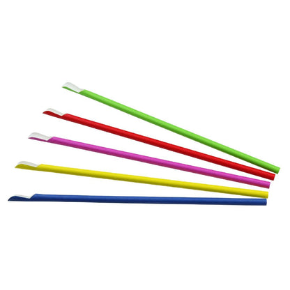 HU497 Sier Diposables Lepelrietje Papier (FSC®) (100 stuks)